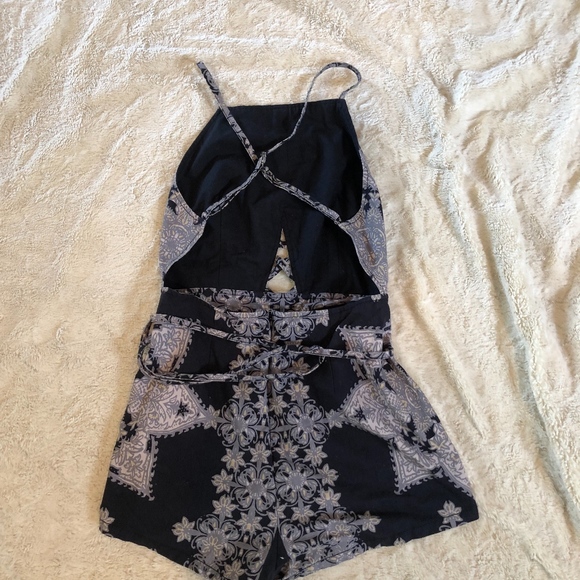 Free People Candice Wrap Romper - Picture 3 of 3